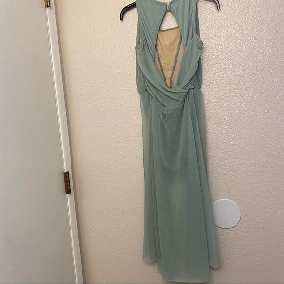 Weissman Dance costume mint sage green dress Watermelon Sugar D13039 SA adult - Picture 6 of 16